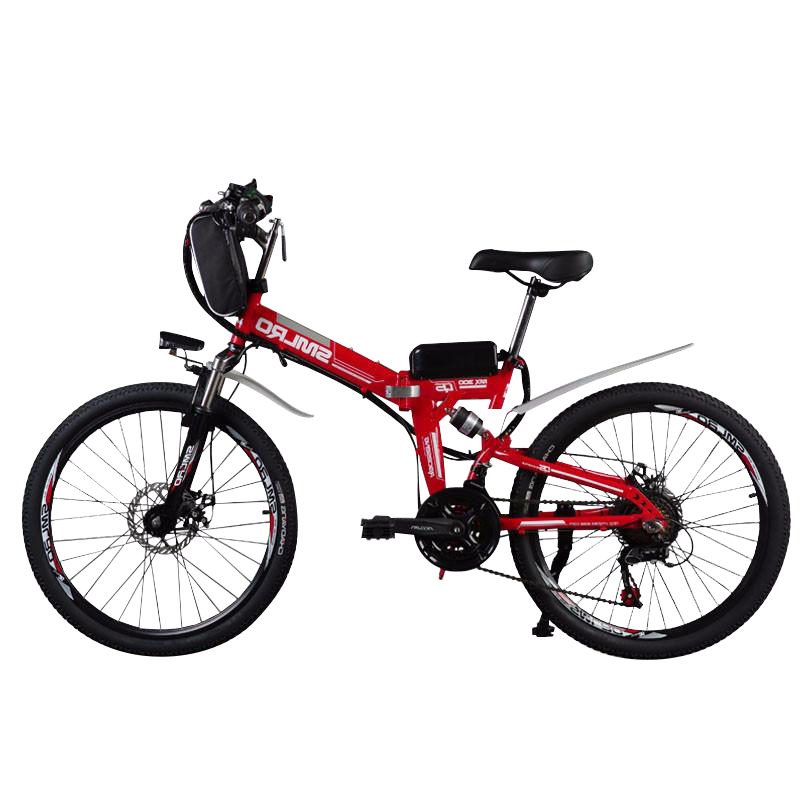 26inchfoldingelectricmountainbike48Vlithium500wSMARTLibattery