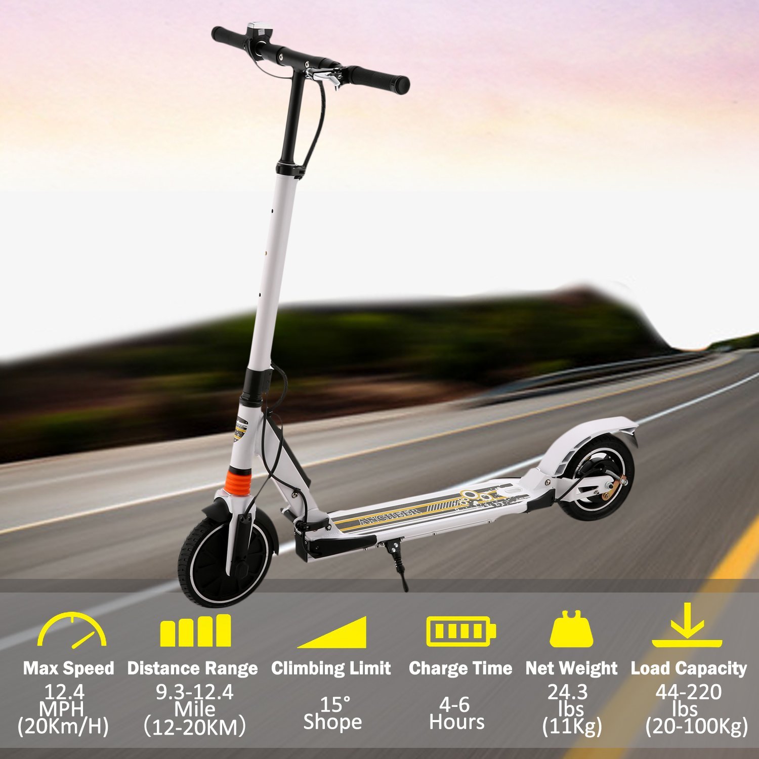 Ancheer S600 Electric Scooter GearScoot
