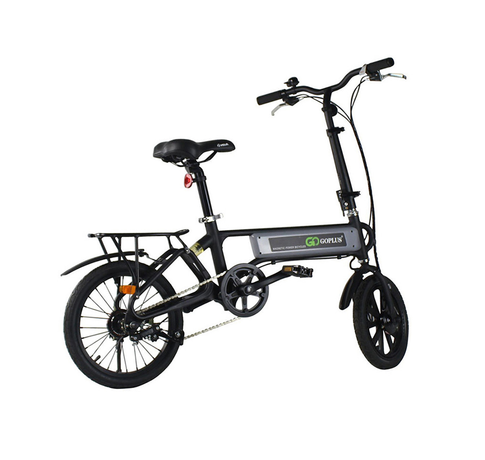 Goplus 120W Lightweight Folding Electric Bicycle GearScoot