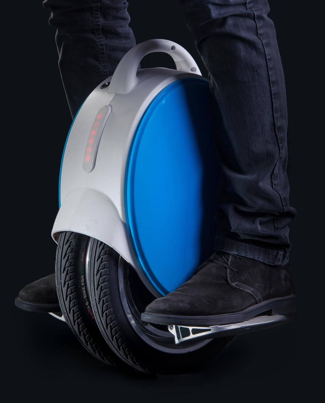 NEW Airwheel Q5 Electric Unicycle Scooter - Twin Wheel - Blue A