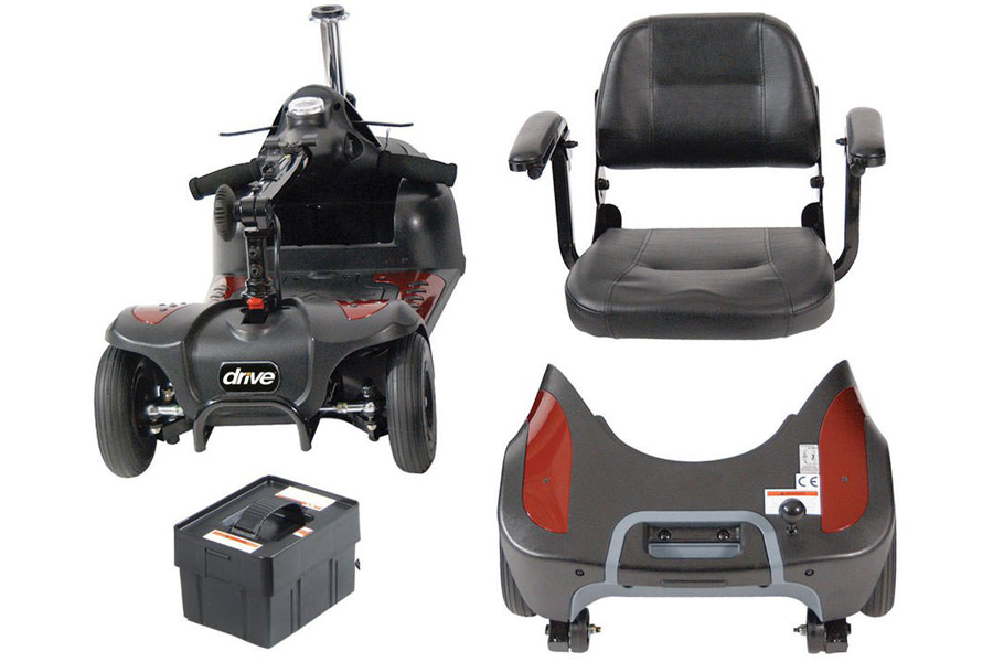 Drive Medical Phoenixhd4 Phoenix 4 Wheel Mobility Scooter GearScoot