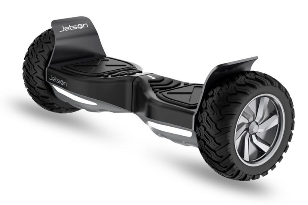 Jetson V8 All Terrain Black Electric Hoverboard BuiltIn Bluetooth