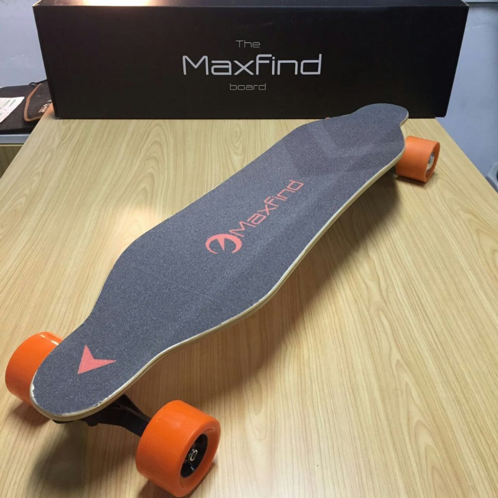 Maxfind MaxA Electric Skateboard with Dual Hub Motor  GearScoot