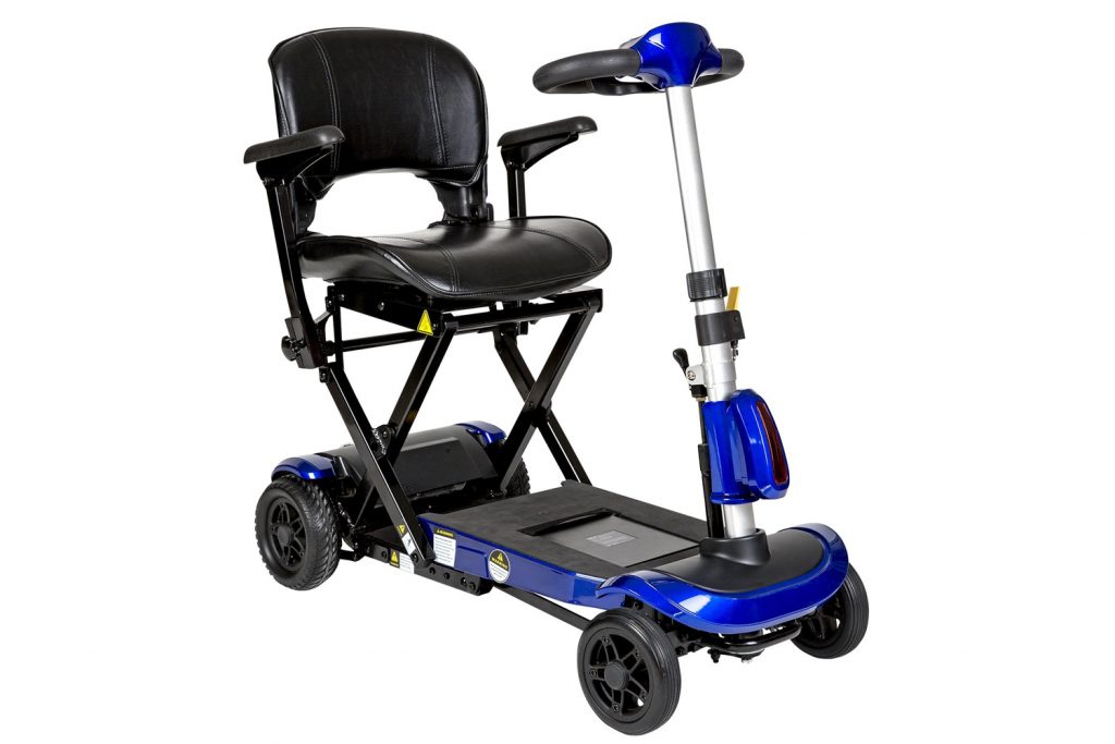 Mobie Plus Folding Travel Lithium Powered Electric Mobility Scooter