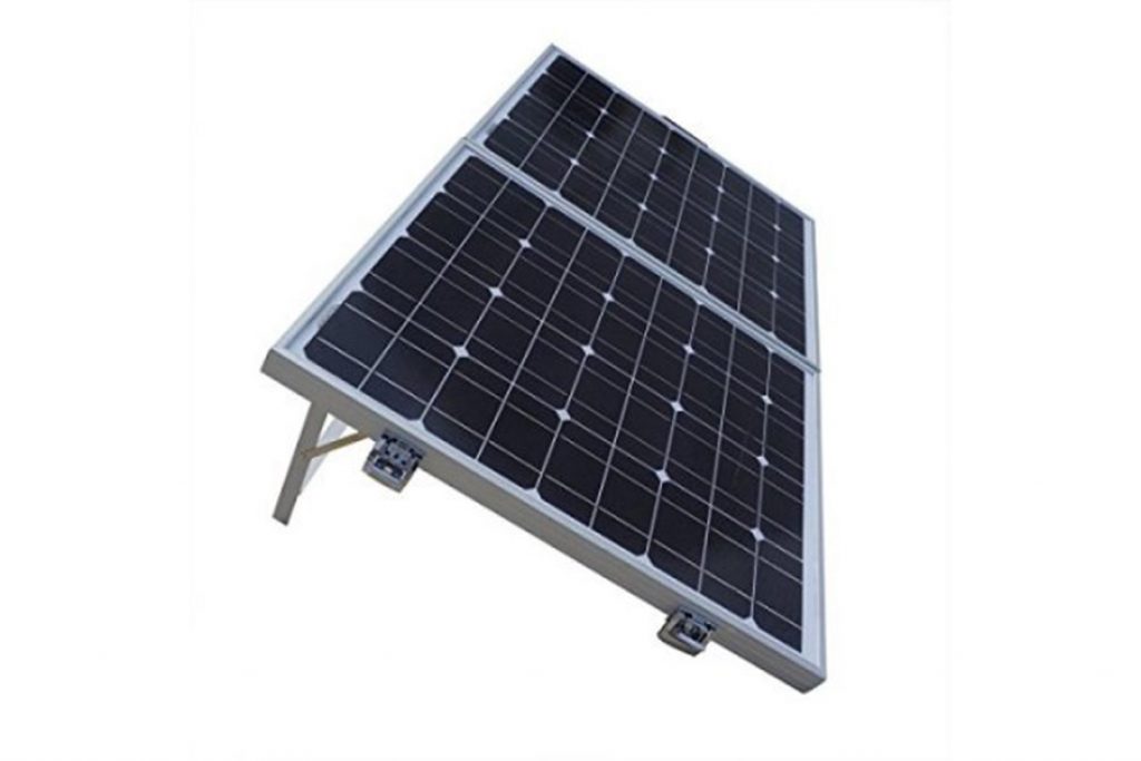 ECOWORTHY 12 Volt 80 Watt Portable Folding Monocrystalline Solar Panel Kit with 15 Amp Solar