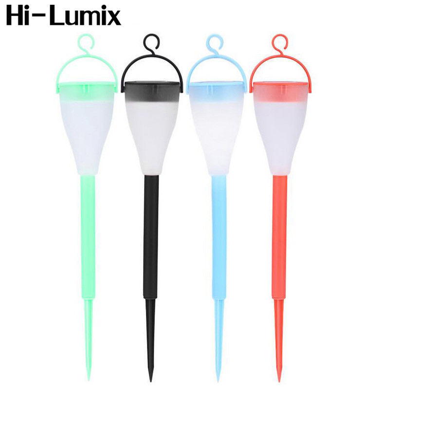 Hi Lumix 2pcs Water Outdoor Solar Powered Lawn Lamp Rgb Garden Hi Lumix 2pcs Water Outdoor Solar Powered Lawn Lamp Rgb Garden Stake