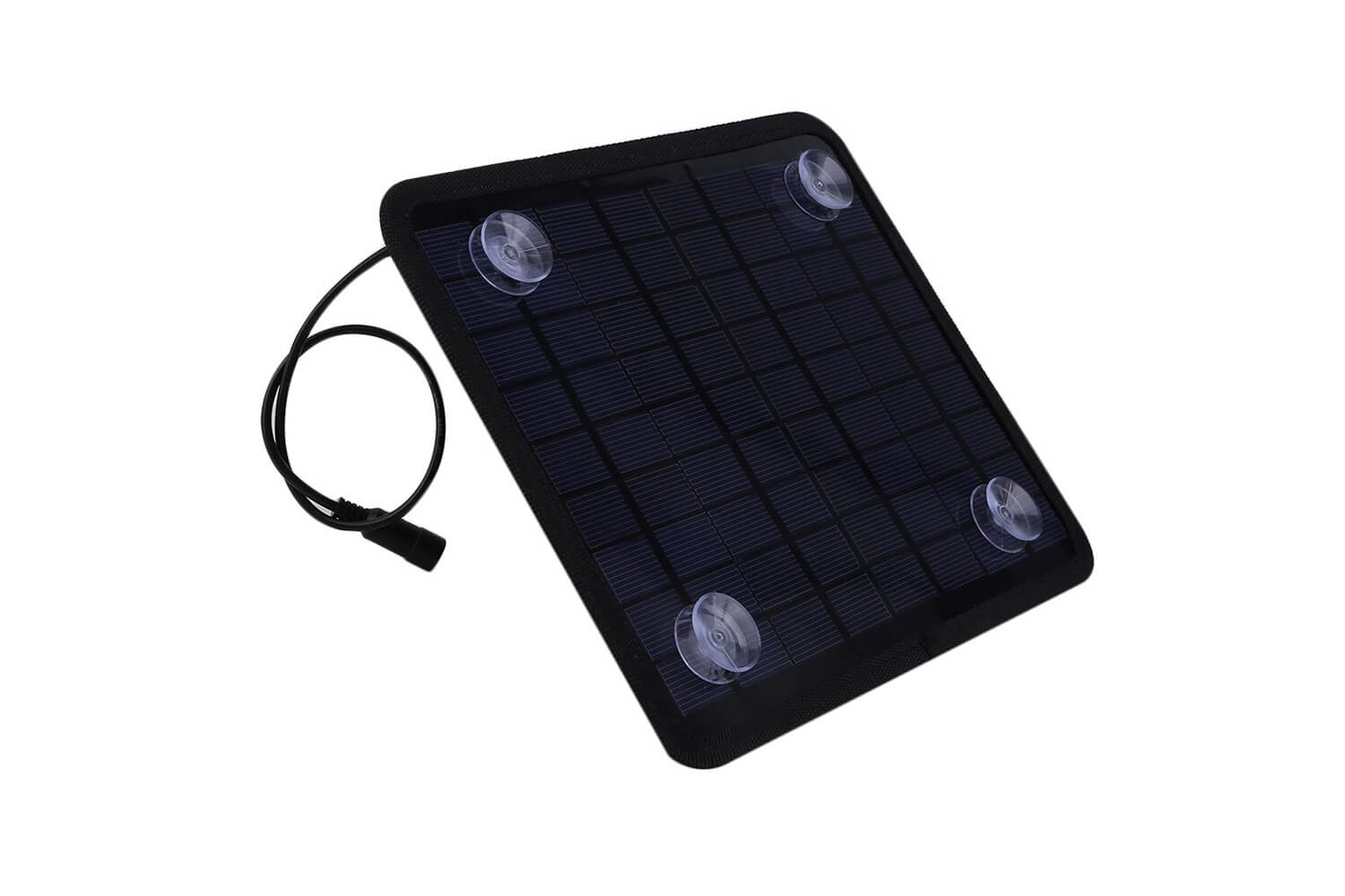 12V 5.5W Portable Solar Panel Power Battery Charger | GearScoot