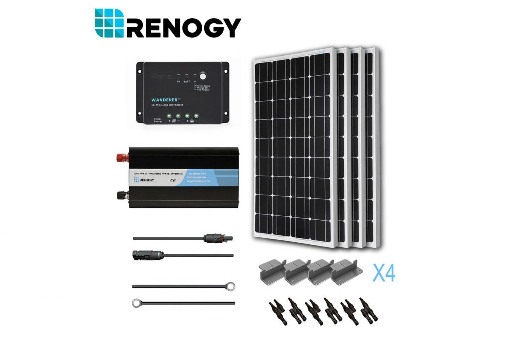 Solar Panel Kit 400 Watts Off Grid Inverter 400W Charge Controller