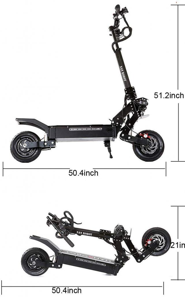 NANROBOT LS5 High Speed Electric Scooter - GearScoot