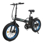 ECOTRIC 20″ Fat Tire Folding Electric Bike