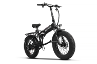 Ancheer Folding Electric Bike with 20 Inch Fat Tires