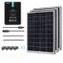 Renogy 50W 12V Solar Panel Monocrystalline Off Grid Battery Charging for RV/Boat/Cabin Applications