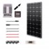 Renogy 300 Watt 12 Volt Monocrystalline Solar RV Kit with 30A Adventurer