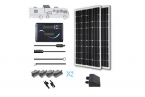 Renogy 200 Watt 12 Volt Monocrystalline Solar RV Kit