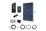 Renogy 2500 Watt 24 Volt Polycrystalline Solar Cabin Kit