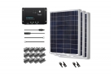 Renogy Solar Panel Starter Kit 300W with 3 100W Poly Solar Panel