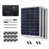 WirthCo 23130 30W Monocrystalline Solar Panel Expansion Kit